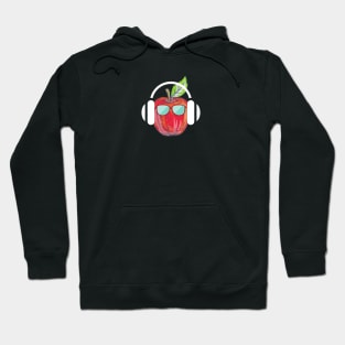 Cider Zone - White Headphones Hoodie